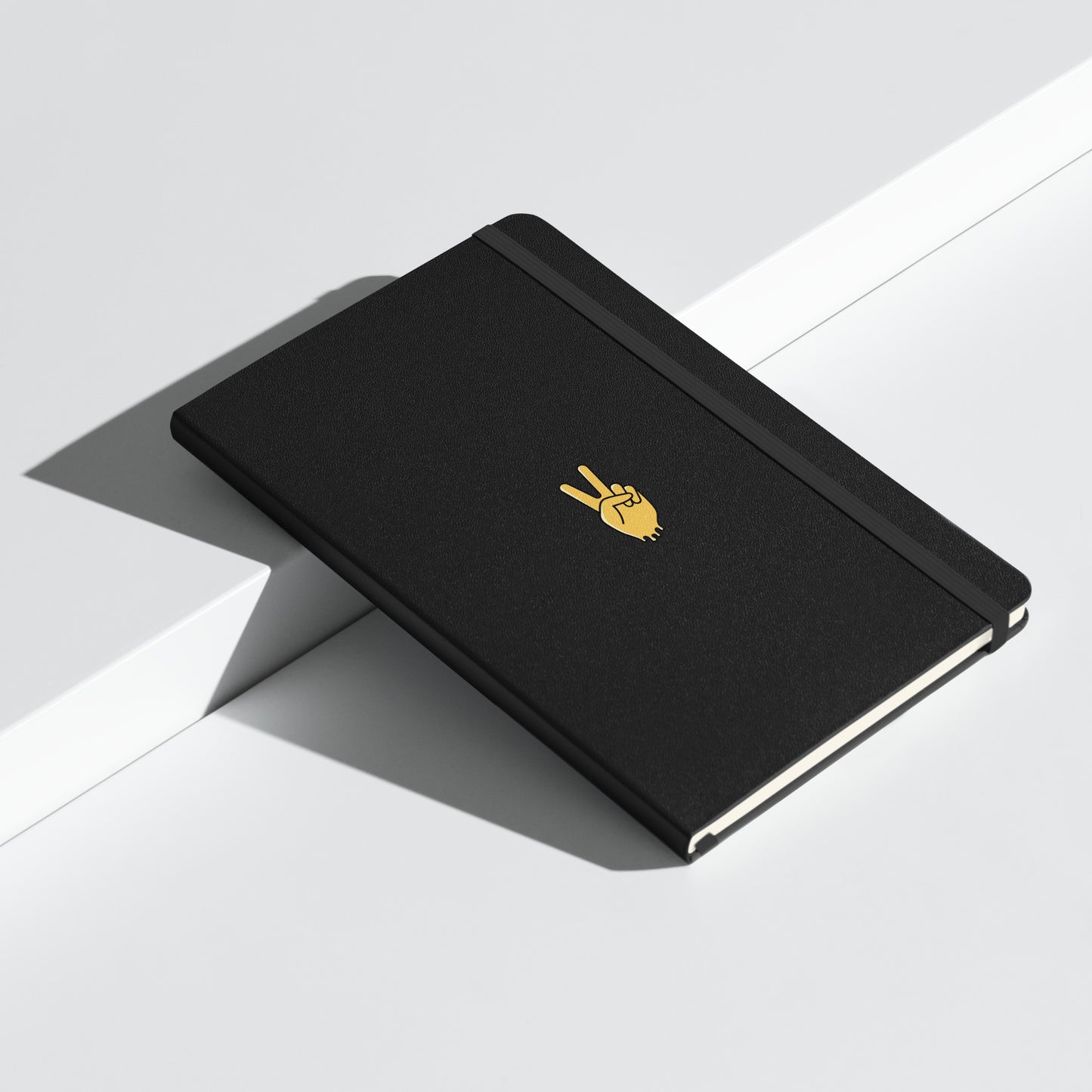 Hardcover bound notebook