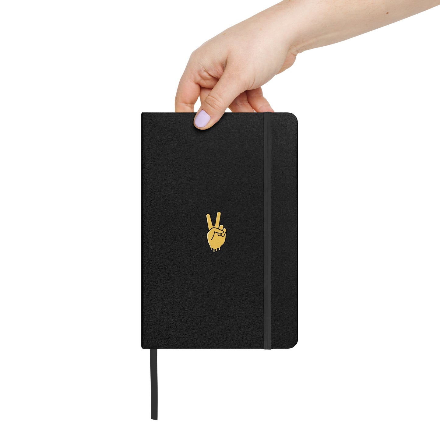 Hardcover bound notebook