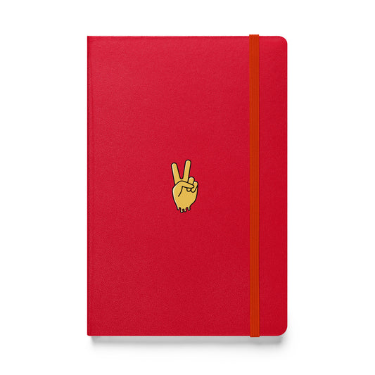 Hardcover bound notebook